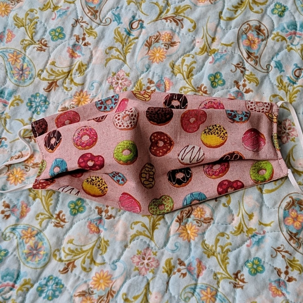 🍩Free* New Handmade triple layer face mask